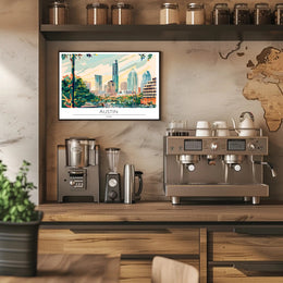 Austin Cityscape Poster