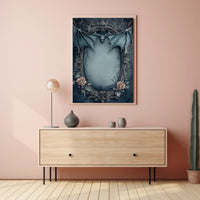 Gothic Elegance Frame Poster