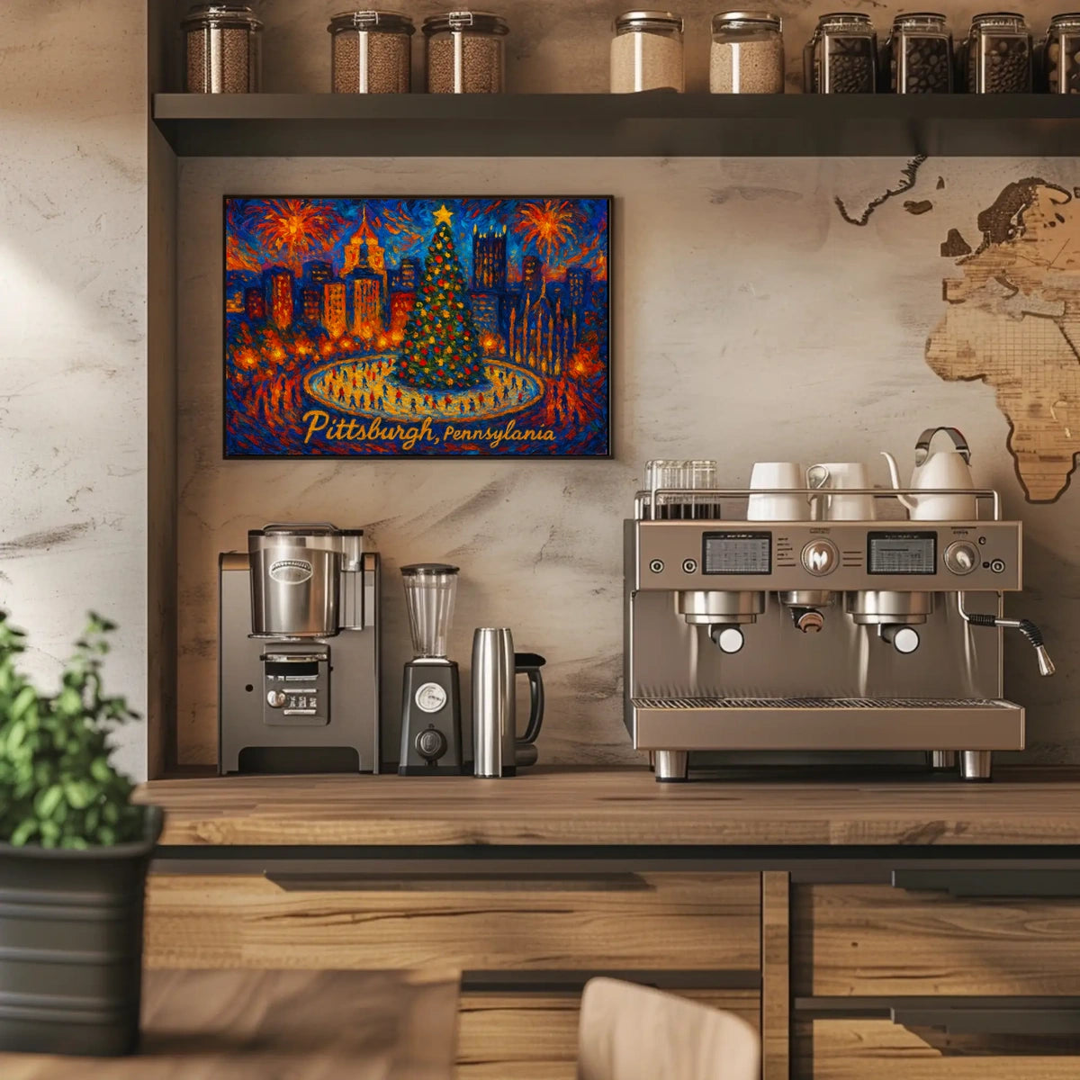 Pittsburgh Holiday Celebration Poster