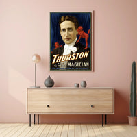 Thurston The Great Magician Vintage Entertainment Poster