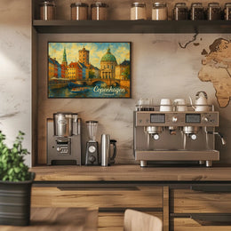 Copenhagen Charm Poster