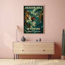Jackson Hole Adventure Poster