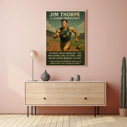 Jim Thorpe A Legend Unmatched Poster