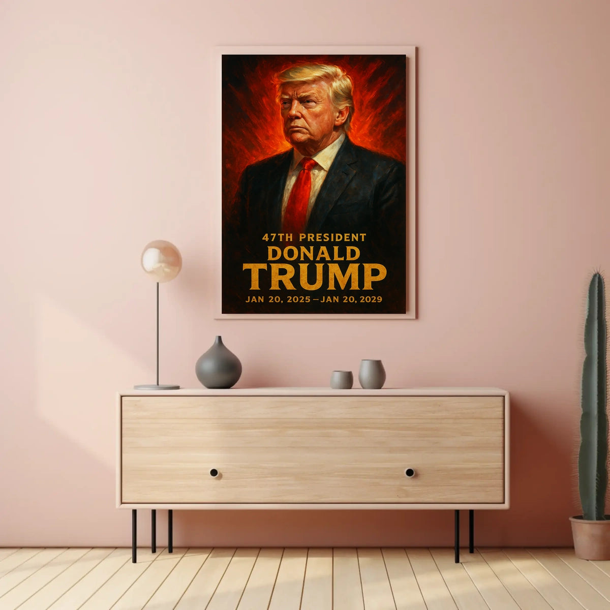 Trump Guardian Republic Pop Art Patriotic Poster