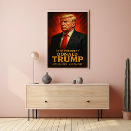 Trump Guardian Republic Pop Art Patriotic Poster
