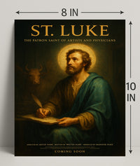 St. Luke Patron Saint Of Artists Poster PosterGoat