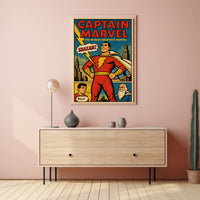 Captain Marvel The World's Mightiest Mortal Poster PosterGoat