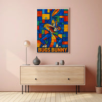Bugs Bunny in Vibrant Colors Poster