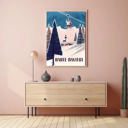 Haute-Bavière Winter Escape Poster