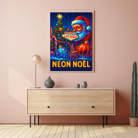 Neon Noël In Las Vegas Poster