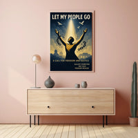 Let My People Go Gallery Exhibition Poster