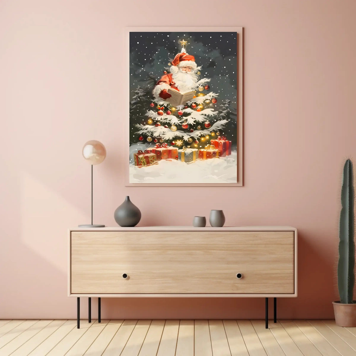 Santas Christmas Magic Poster