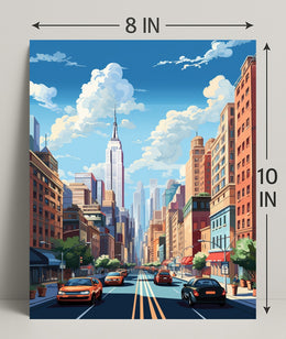 Cityscape Serenity Poster