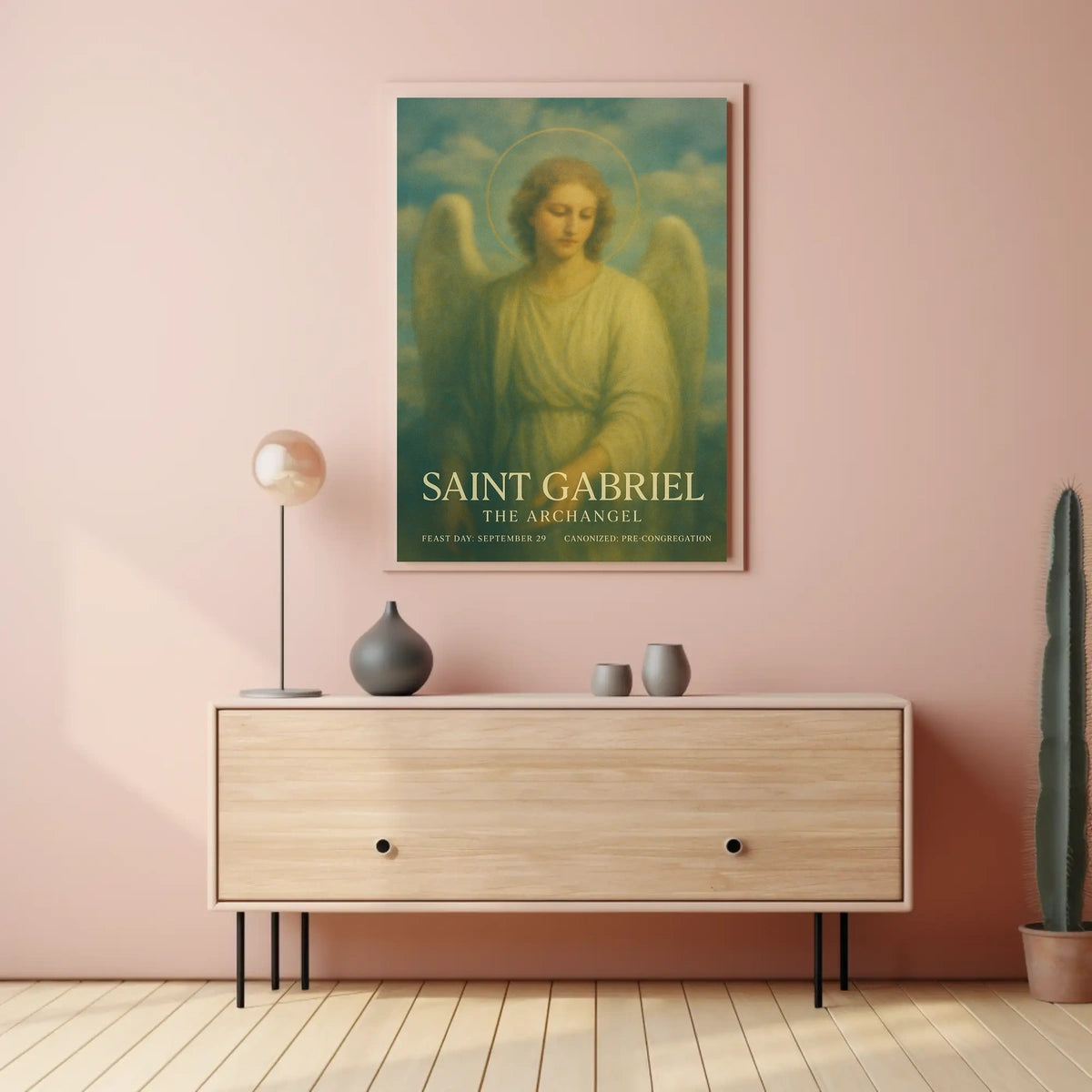 Saint Gabriel The Archangel Poster