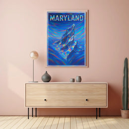 Maryland Vibrant Reflections Poster