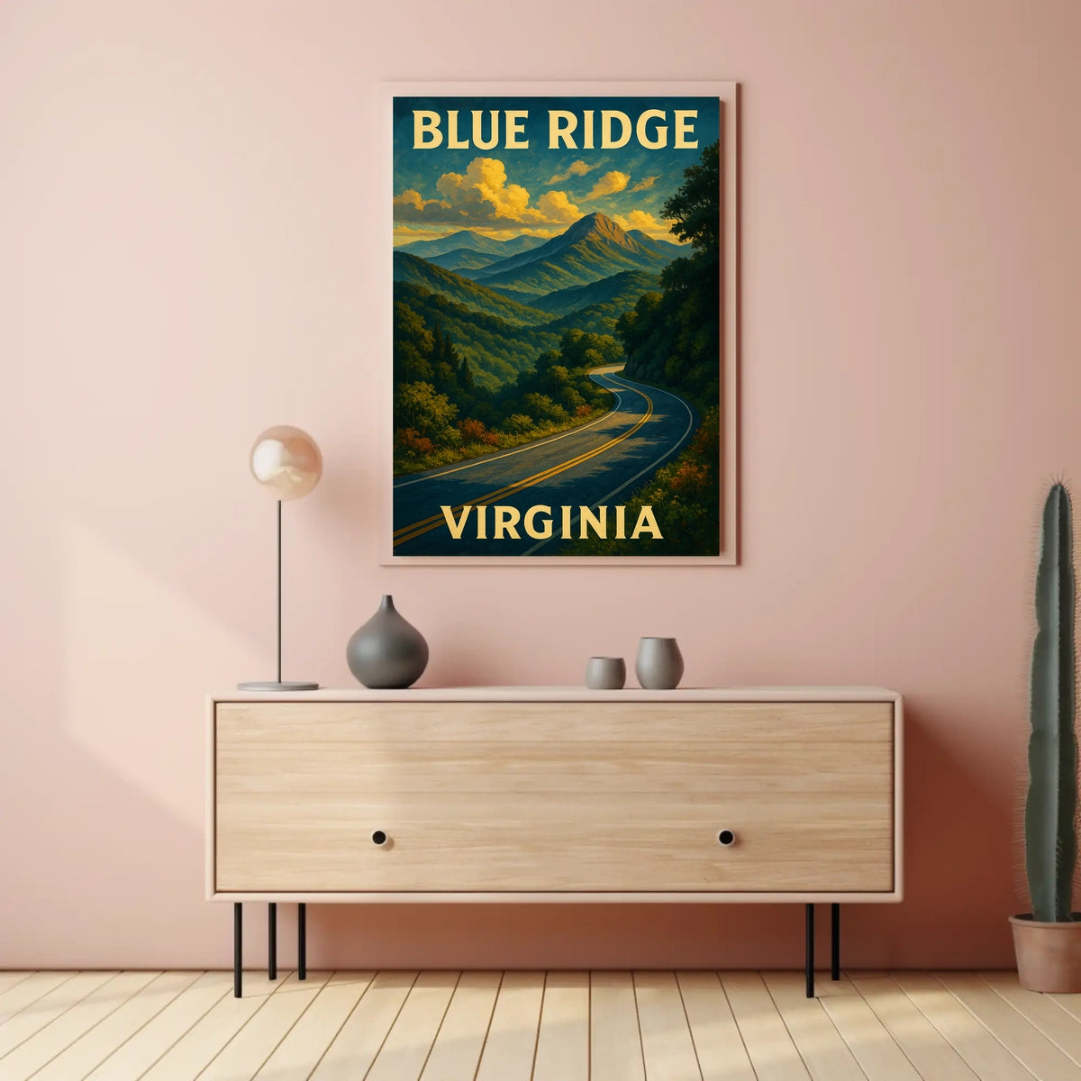 Blue Ridge Virginia Poster