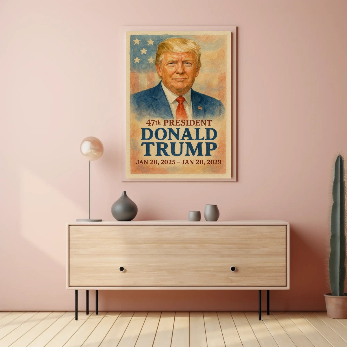 Donald Trump 47Th President Poster