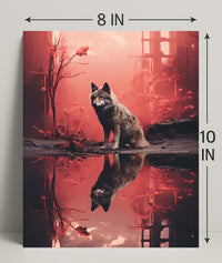 Reflections Of The Wild Poster PosterGoat