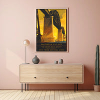 Alfred H. Smith Memorial Bridge Vintage Poster