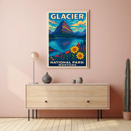 Glacier National Park Montana Poster