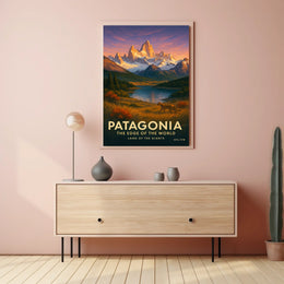 Patagonia The Edge of the World Poster