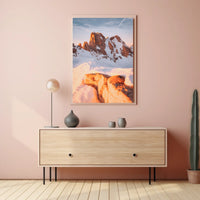 Majestic Alpine Sunrise Landscape National Park Poster