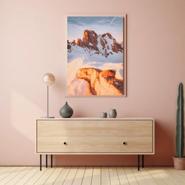 Majestic Alpine Sunrise Landscape National Park Poster