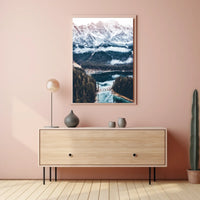 Majestic Mountain Landscape Poster