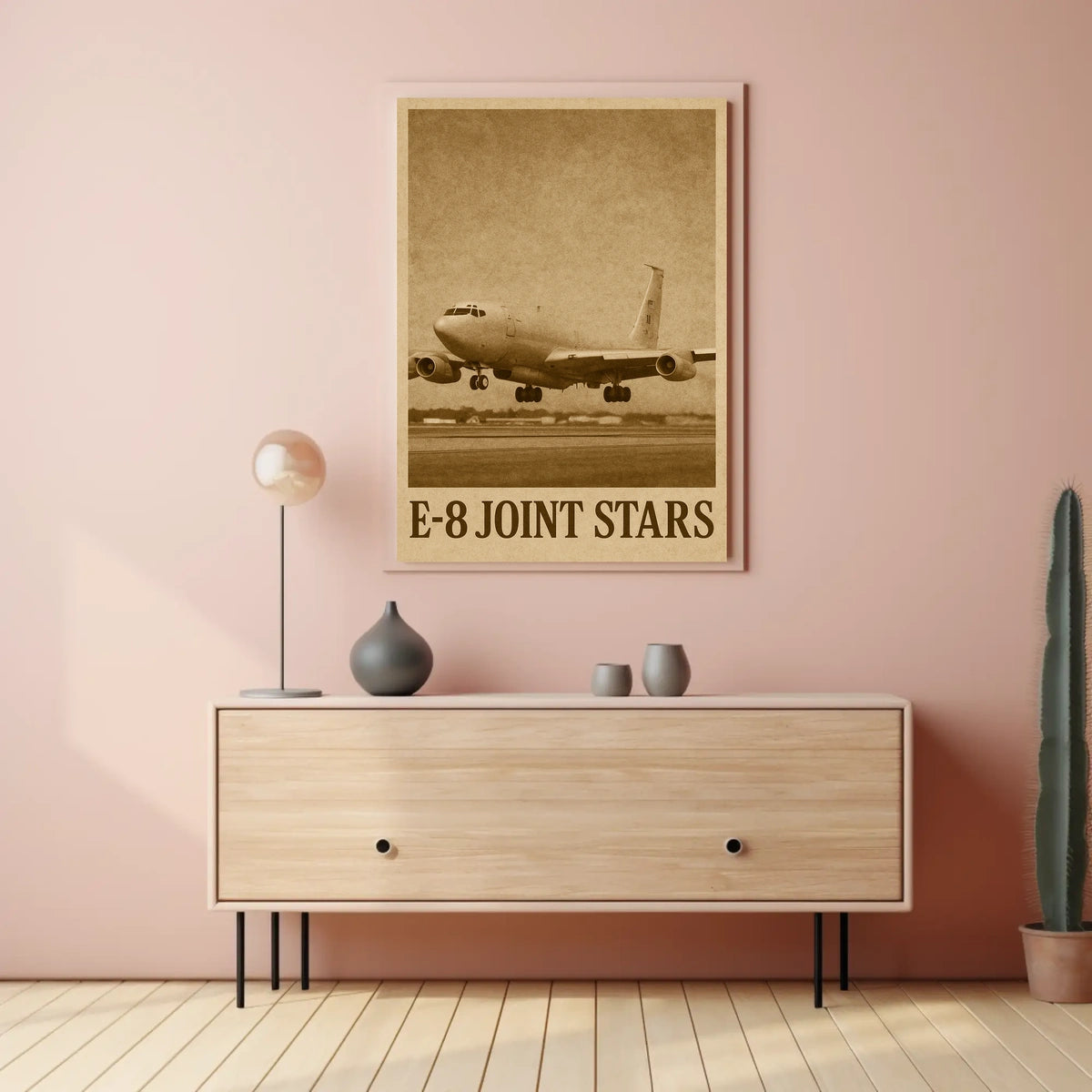E-8 Joint Stars Poster