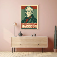 William Henry Harrison Photography Realism Collector Poster
