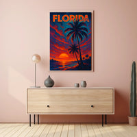 Florida Sunset Poster