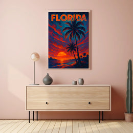 Florida Sunset Poster