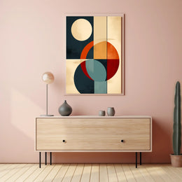 Geometric Harmony Poster