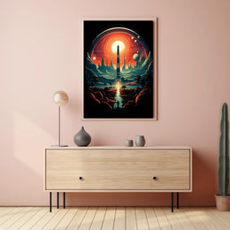 Cosmic Tower Poster