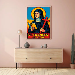 St. Frances of Rome Poster
