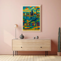 Jacksonville Largest U.S. City by Land Area Poster