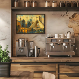 Architectural Wonders of Iran Poster