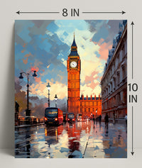 Big Ben At Dusk Poster PosterGoat
