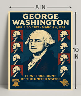 George Washington 1st President Poster PosterGoat