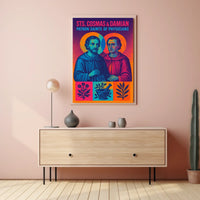 Sts. Cosmas Damian Patron Saints Of Poster