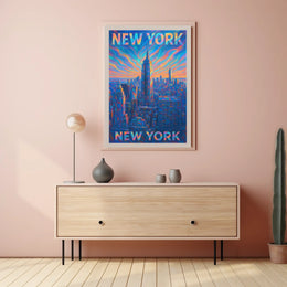 New York Skyline Poster