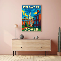 Delaware State Capitol Dover Poster