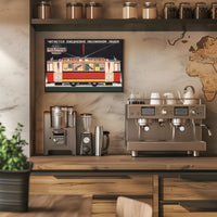 Advertising in Trams Poster