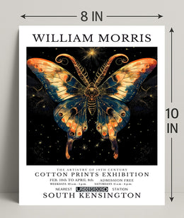 William Morris Artistry 19th Century Cotton Prints Poster