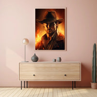 The Fiery Adventurer Poster