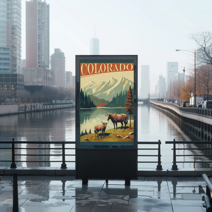 Colorado Scenic Travel Poster