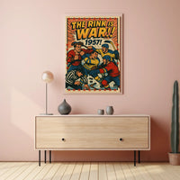 The Rink is War 1957 Poster