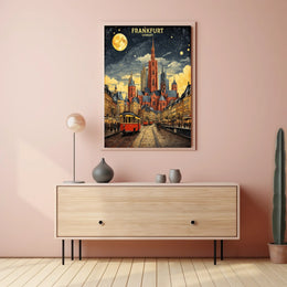 Frankfurt by Night Poster