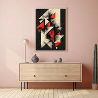Geometric Abstraction Abstract Poster