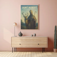Saint Hubert Patron Saint Of Hunters Poster